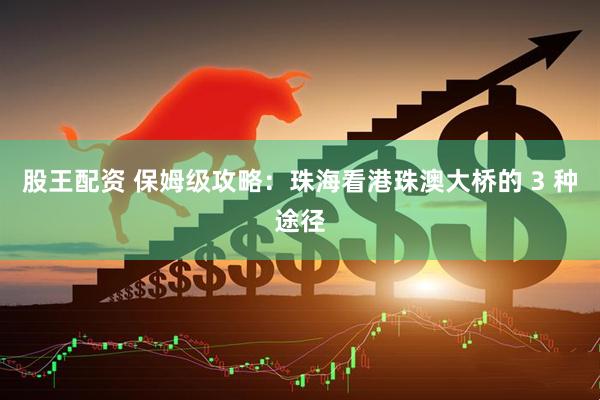 股王配资 保姆级攻略：珠海看港珠澳大桥的 3 种途径