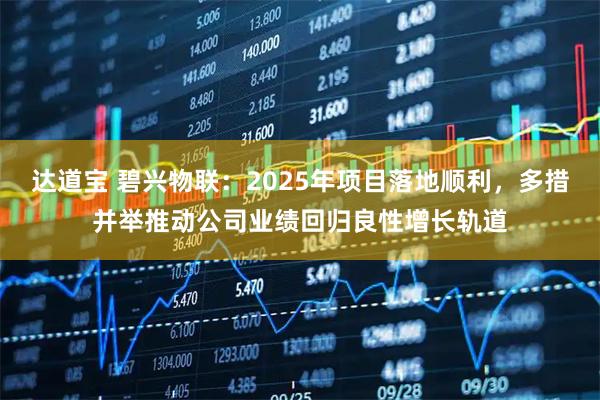 达道宝 碧兴物联：2025年项目落地顺利，多措并举推动公司业绩回归良性增长轨道