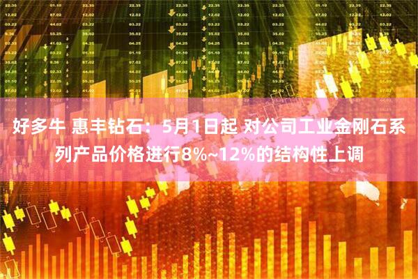 好多牛 惠丰钻石：5月1日起 对公司工业金刚石系列产品价格进行8%~12%的结构性上调